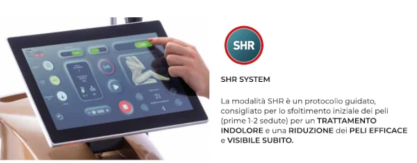 sistema di epilazione laser centro estetico