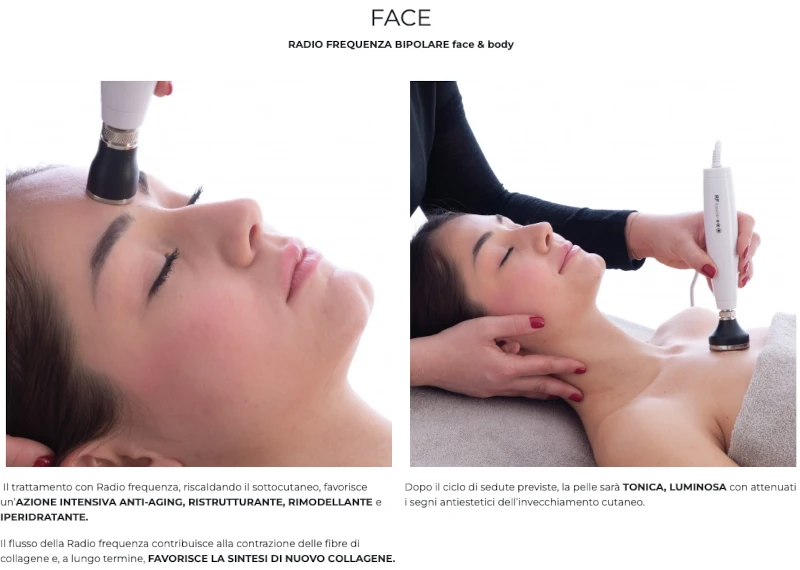 radio frequenza bipolare face and body 